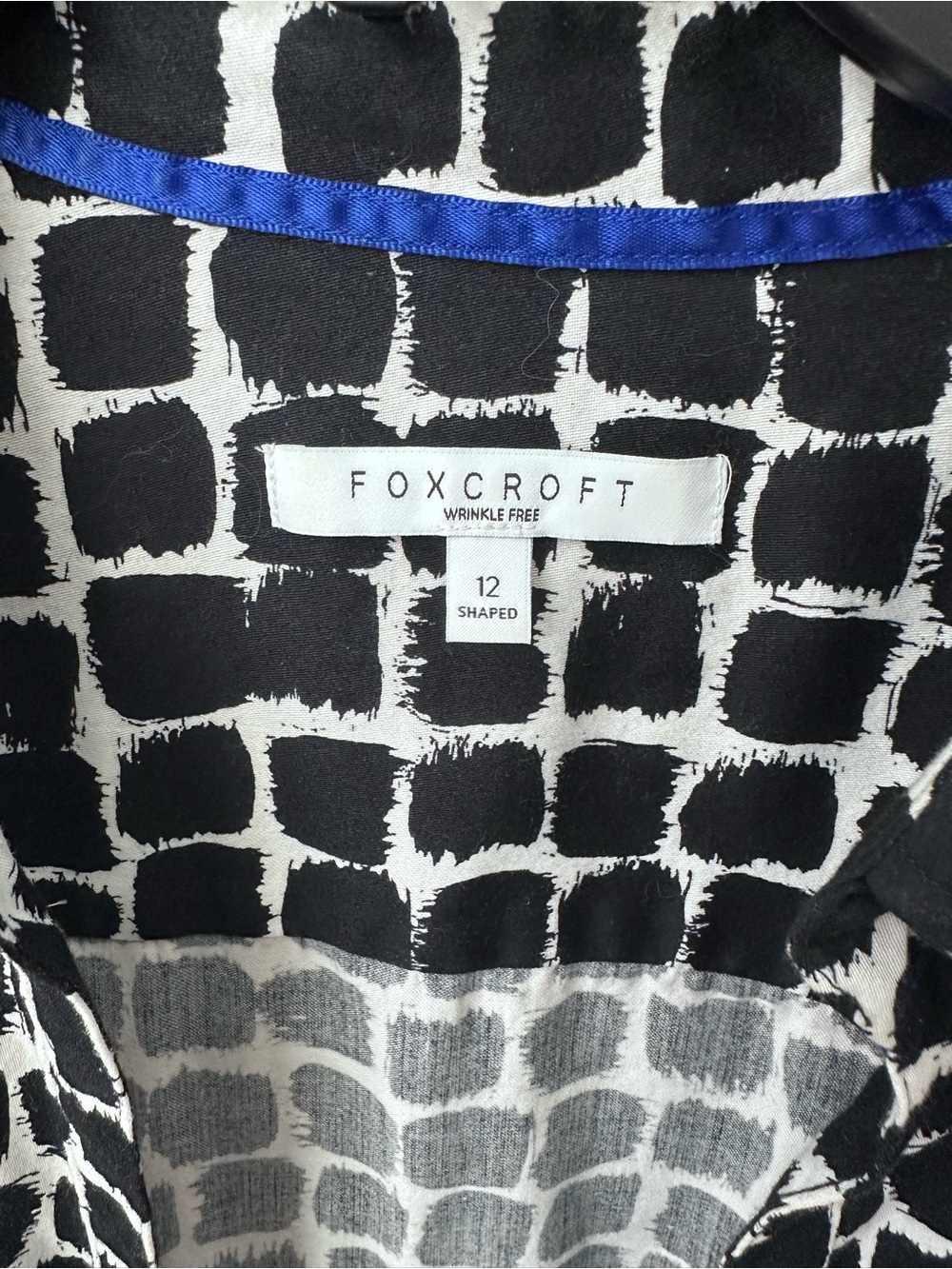 Foxcroft Wrinkle-Free No Iron size 12